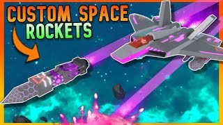 I Made 'CUSTOM' Rockets But For SPACE! | Trailmakers