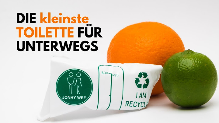 Du musst pinkeln? Keine Toilette in Sicht? JONHY WEE - Pinkelbeutel