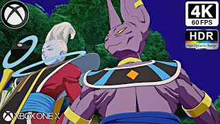 Dragon Ball Fighterz Goku Vs Bills 4K ᵁᴴᴰ 60ᶠᵖˢ Hdr Gameplay Xbox Ox