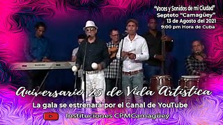 Minutos de música con Septeto Camagüey