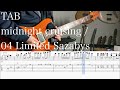 【TAB】midnight cruising / 04 Limited Sazabys【ギター】