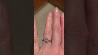 Radiant Cut Diamond💎  - 1.03 ct, E color, SI1 clarity, excellent cut (length-to-width ratio 1.24)