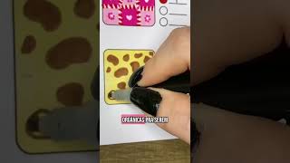 Como Fazer Textura de Oncinha passo a passo | Estampa Animal Print com Marcadores a Base de Álcool