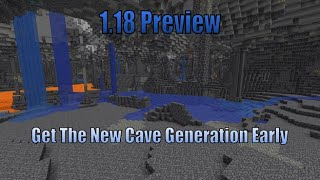 How To Get The New Caves And World Height for 1.18