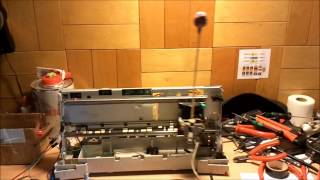 Inverted Pendulum (Atmega, potentiometer, stepper, printer cart)