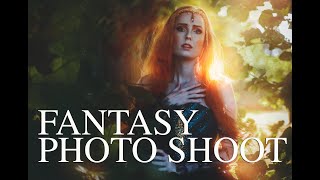 Fantasy Photo Shoot - BTS - Dark Elf