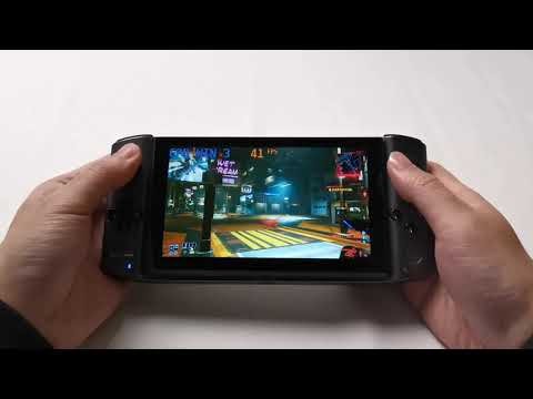 GPD WIN 3 run Cyberpunk2077 720P