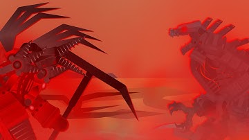 Mechagodzilla vs Titan Drillman || Stick Nodes Animation