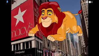 Simba Balloon From Macys Thanksgiving Day Parade