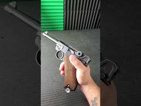 The First 9mm Pistol! The Luger P.08 #shorts