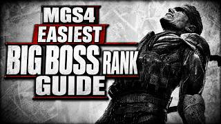 How to Easily Get the Big Boss Rank in Metal Gear Solid 4 - Master Collection Vol. 2