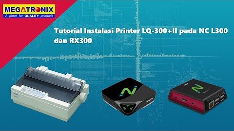 Tutorial Instalasi Printer LQ-300+II pada NComputing L300 dan RX300