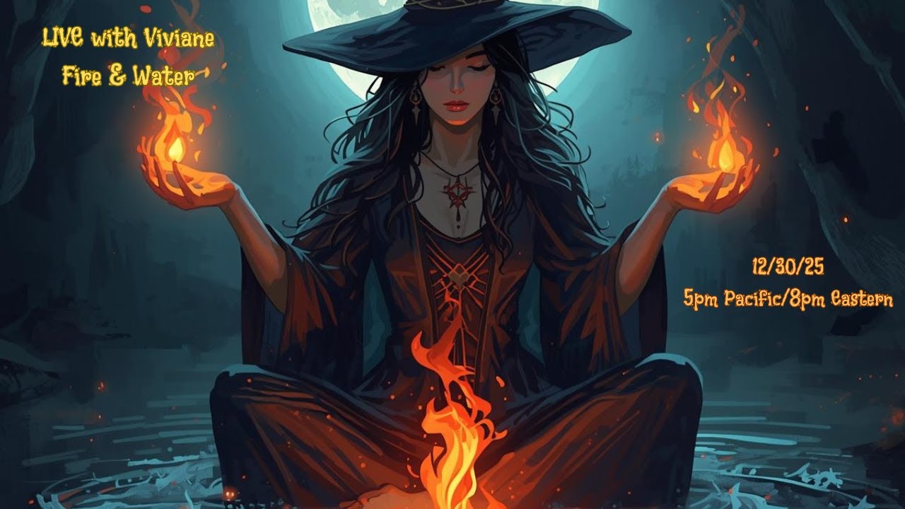 Healing Fire LIVE with Viviane - Fire & Water