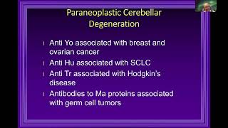 Solid Tumors and Paraneoplastic Syndromes