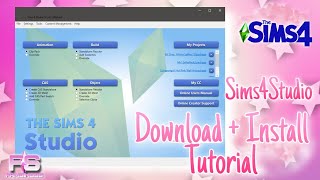 How To Download & Install Sims4Studio | Sims 4 CC Tutorial