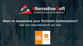 Want to streamline your Portfolio Optimization?