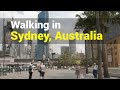 Walking in Sydney, Australia for an hour (Walking Tour)