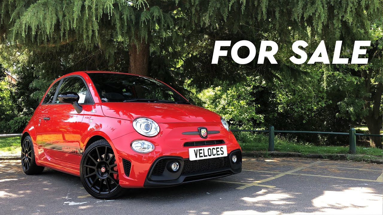 RED ABARTH 595 COMPETIZIONE FACELIFT IN RED FOR SALE
