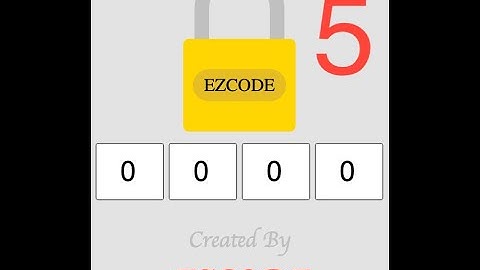 EZCODE Projects Series Padlock Video 5