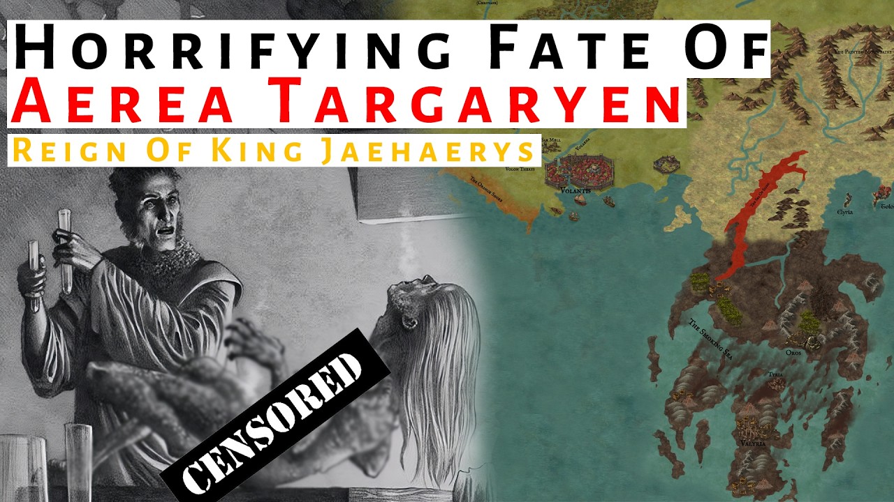 Horrifying Fate Of Aerea Targaryen | Reign Of Jaehaerys | House Of The Dragon /ASOIAF History & Lore
