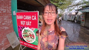 Vlog #95 Ăn sáng với món Bánh Canh Cá Bột Xắt- Nóng ngon trong ngày mưa./ Vietnam tourism.