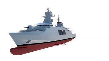 Leander frigate design concept
