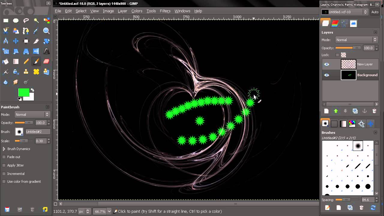 Brush editor GIMP Beginners' Guide ep113 YouTube