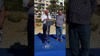 Eric Ciotti Inaugure La Plage Brigitte Bardot À Nice 2026