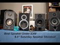 Best Speakers Under $300 Elac Debut b6 vs Polk S20 vs Cambridge SX-60 vs Elac Debut b6.2