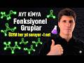 AYT Kimya Fonksiyonel Gruplar Full Tekrar | Alkollerden Esterlere +1 Net!