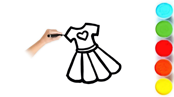 "Enchanting Fashion Adventure: Let's Paint and Color a Beautiful Girl's Dress Together!"