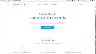 BotChatFB - Tạo Chatbot Facebook Cá Nhân để Marketing và Bán Hàng screenshot 4