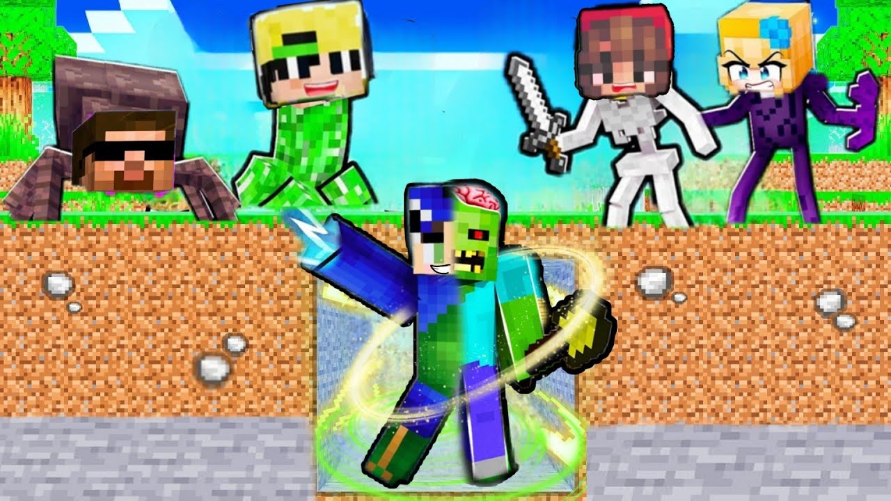 HUNTERS vs SHAPESHIFT SPEEDRUNNER in Minecraft!