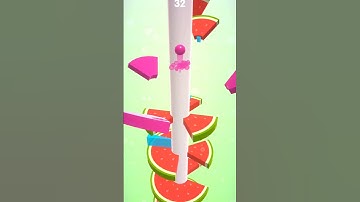 Fruity Helix Drop  #games #helix #helixjump #3dgames #shorts