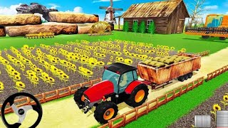 Real Farming Tractor 2019 Android Gameplay screenshot 5