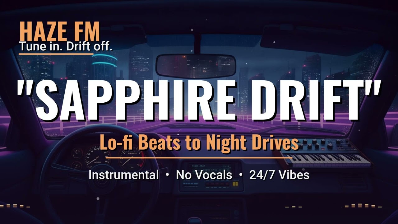 Sleduj Sapphire Drift 🌌 Chill Lo-Fi Synthwave for Late Night Drives // Calm Lofi Beats to Study, Code & Rel na YouTube Sleduj Sapphire Drift 🌌 Chill Lo-Fi Synthwave for Late Night Drives // Calm Lofi Beats to Study, Code & Rel na YouTube