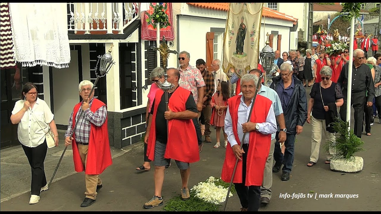 “PROCISSÃO DE SÃO JOÃO”  Festa de São João na freguesia de Santo Amaro – Ilha  S. Jorge (23.06.2024)