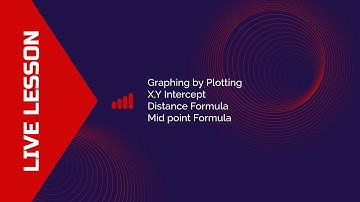 Mathematics Grade 8-12 Rectangular Coordinate System