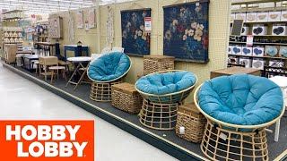 HOBBY LOBBY SHOP WITH ME FURNITURE CHAIRS TABLES HOME DECOR KITCHENWARE SHOPPING STORE WALK THROUGH