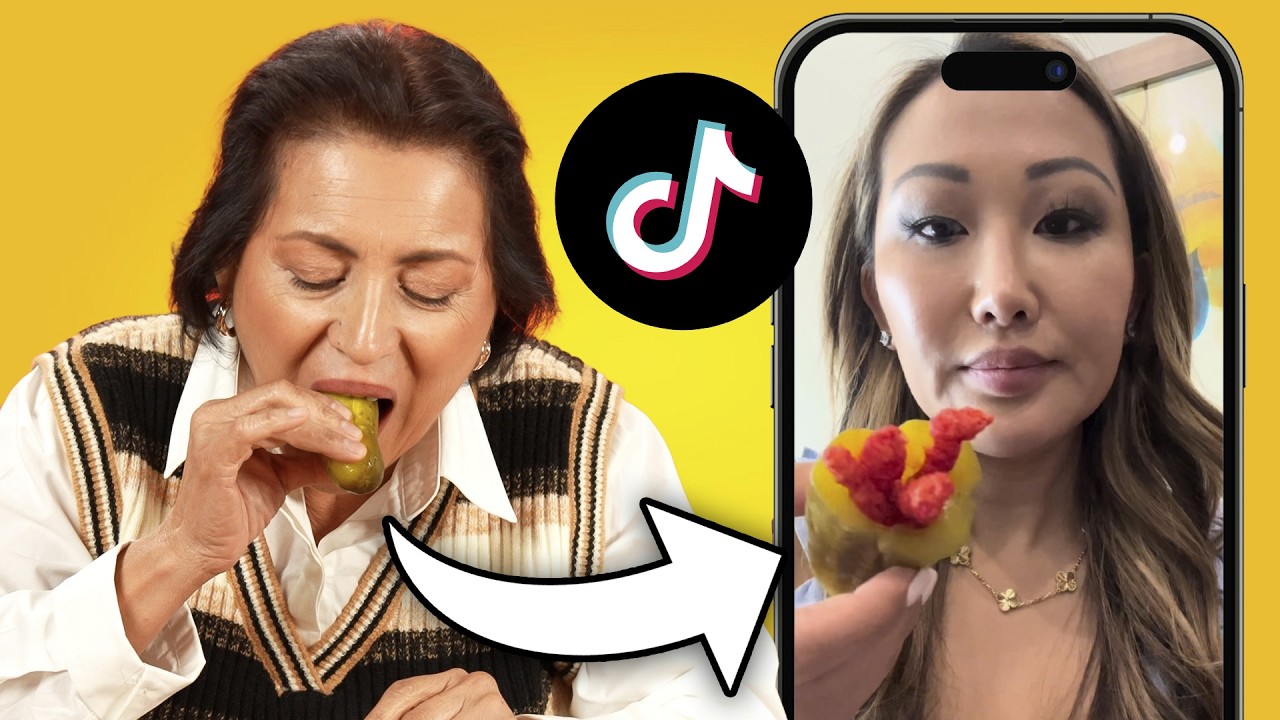 Mexican Moms Try TikTok SNACK Hacks