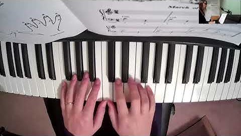 Michael Aaron Piano Course Lessons book PRIMER p 09 March of the C Twins