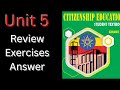 Unit 5 Review Exercises Answer 