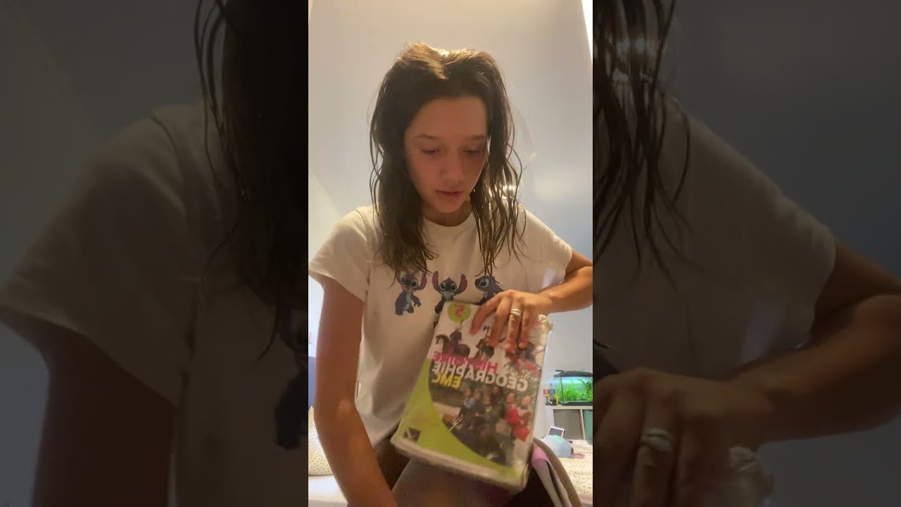  Je prépare mes affaires d’école pour demain ￼