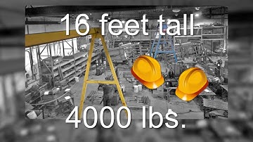 Gorbel Free Standing Work Station Cranes in Agricultural Manufacturing