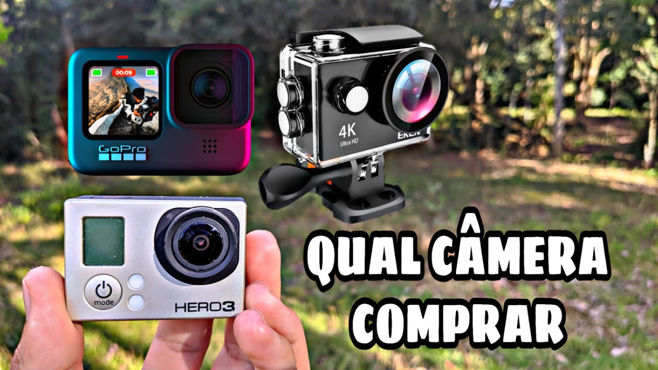 *Qual melhor câmera para gravar suas pescarias?