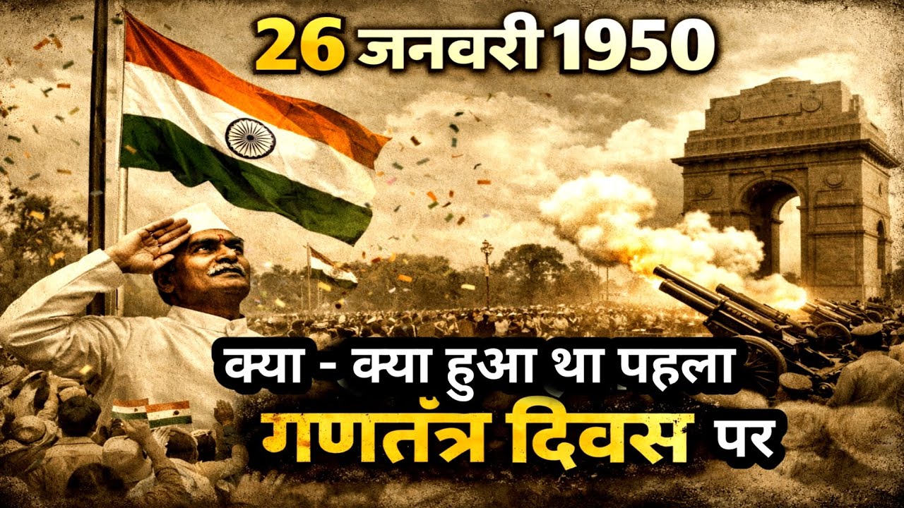 26 जनवरी 1950 को पहली बार ऐसा क्या हुआ था? | First Republic Day of India | Republic Day History
