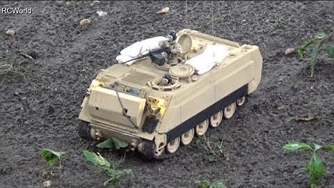 Stahl auf der Heide 2014 ♦ M113 RC Tank 1/16 Modellbau Transportpanzer MTW 113 Panzer 1:16