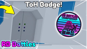 How To Get the Tower of Hell Badge in RB Battles!