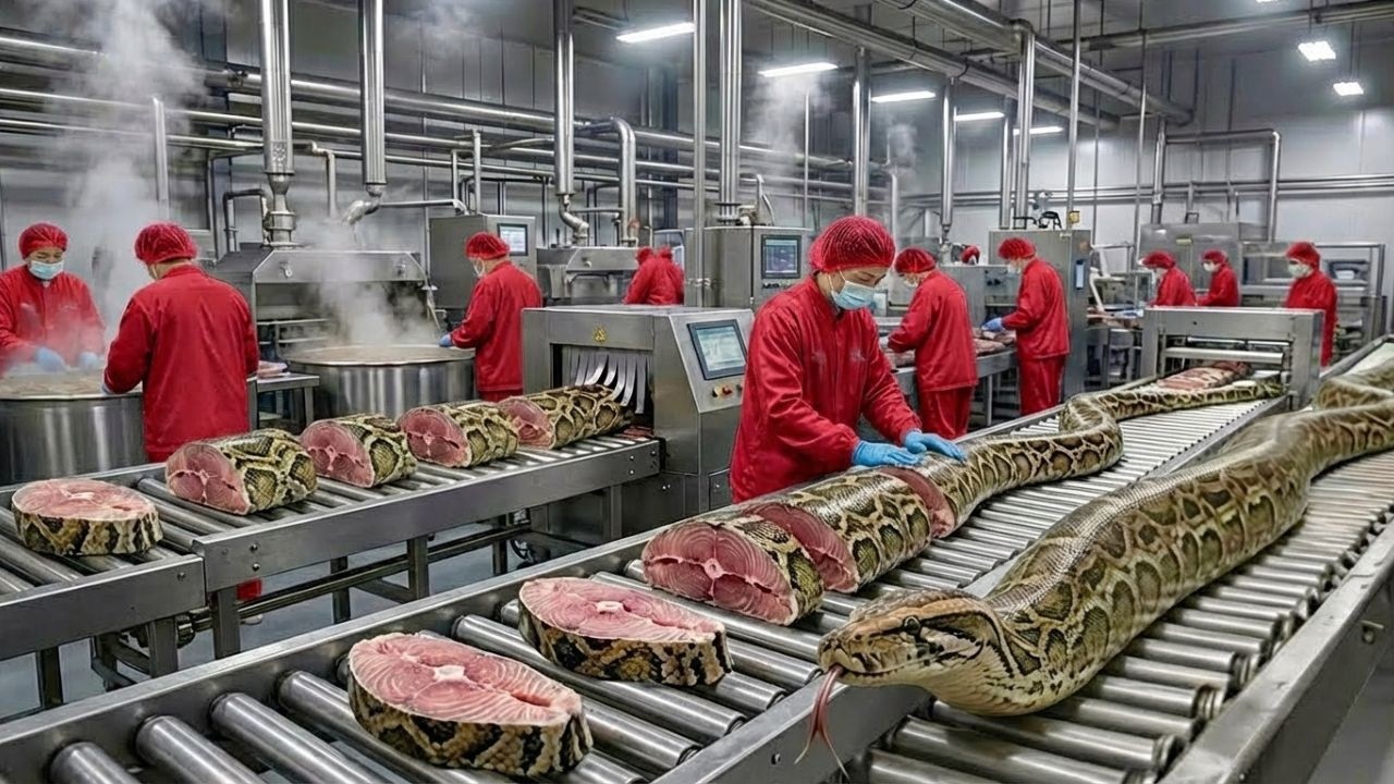 Inside the Modern Snake Leather Factory: The Incredible Process You’ve Never Seen