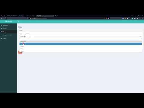 File Management System in PHP using Laravel 9 DEMO - YouTube